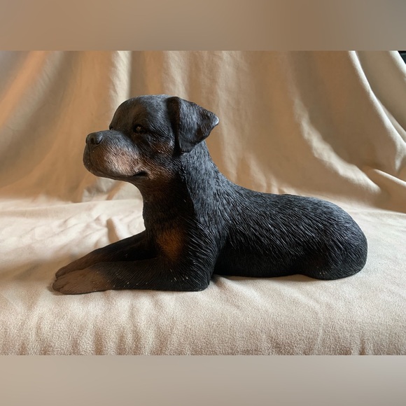 Vtg '86 Sandicast ROTTWEILER #193 Sculpture - Picture 5 of 16
